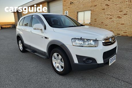 White 2014 Holden Captiva Wagon 7 Sx (Fwd)