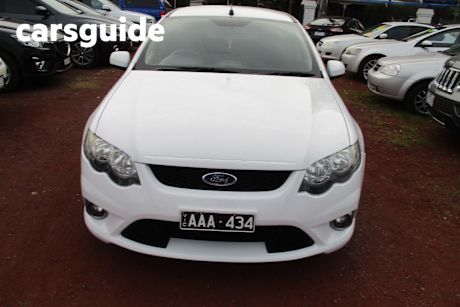 White 2010 Ford Falcon Utility XR6