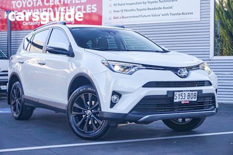 White 2017 Toyota RAV4 Wagon Cruiser (4X4)
