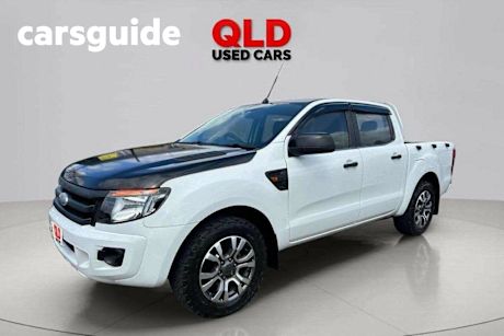 White 2011 Ford Ranger Crew Cab Chassis XL 2.5 (4X2)