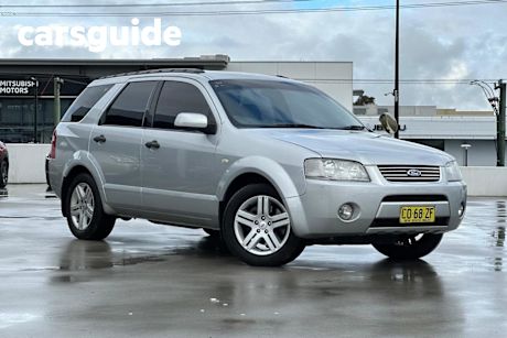 Silver 2005 Ford Territory Wagon Ghia (rwd)