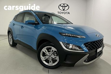Blue 2021 Hyundai Kona Wagon Active (fwd)