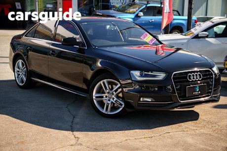 Black 2014 Audi A4 Sedan 1.8 Tfsi