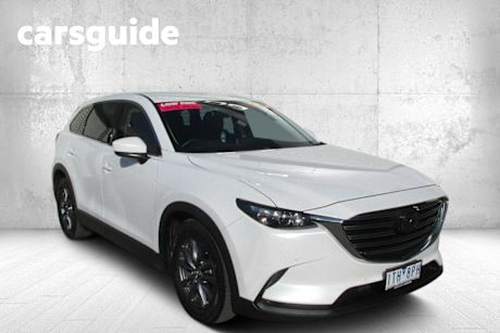 White 2021 Mazda CX-9 Wagon Touring (awd)