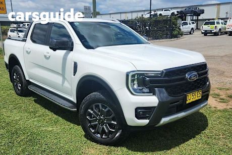 White 2023 Ford Ranger Double Cab Pick Up Wildtrak 2.0 (4X4)