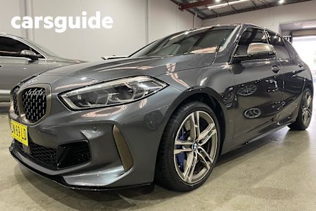 Grey 2020 BMW M135I Hatchback Xdrive
