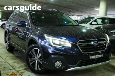 Blue 2019 Subaru Outback Wagon 2.5I Premium