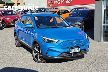 Blue 2023 MG ZS EV Wagon Essence