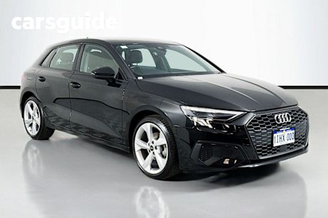 Black 2023 Audi A3 Sportback 35 Tfsi Mhev