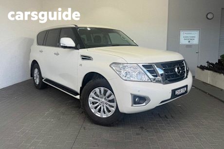 White 2017 Nissan Patrol Wagon TI (4X4)