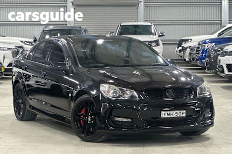Black 2017 Holden Commodore Sedan SS-V Redline