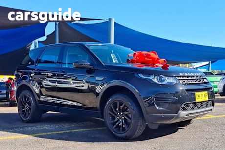 Black 2019 Land Rover Discovery Sport Wagon TD4 (132KW) SE AWD