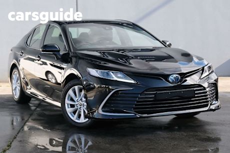 Black 2024 Toyota Camry Sedan Ascent Hybrid