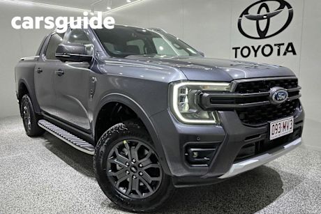 Grey 2024 Ford Ranger Double Cab Pick Up Wildtrak 2.0 (4X4)