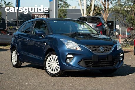Blue 2022 Suzuki Baleno Hatchback GL