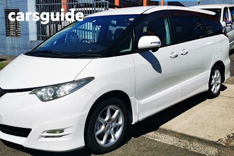 White 2006 Toyota Estima Commercial Aeras S