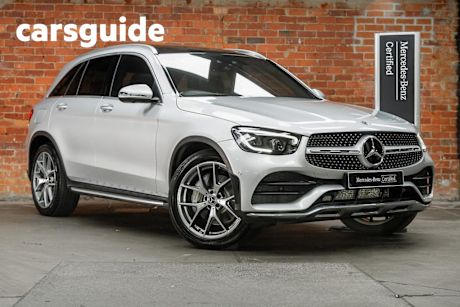 Silver 2019 Mercedes-Benz GLC300 Wagon 4Matic
