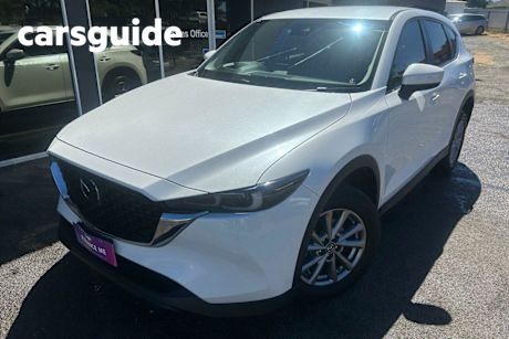 White 2022 Mazda CX-5 Wagon Maxx Sport (fwd)