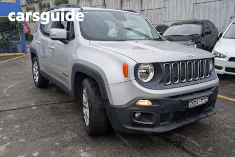 Silver 2015 Jeep Renegade Wagon Longitude
