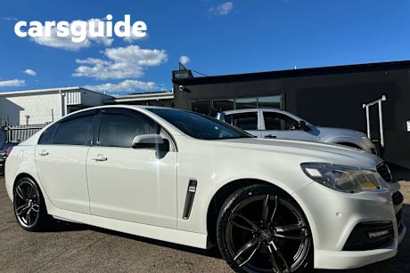 White 2014 Holden Commodore Sedan SV6