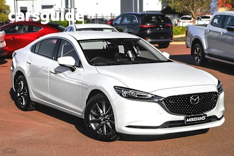 White 2024 Mazda 6 Sedan G25 Sport