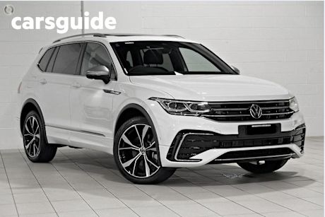 White 2024 Volkswagen Tiguan Wagon 162TSI R-Line DSG 4MOTION Allspace