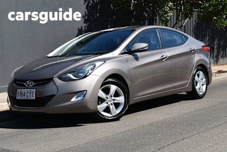 Brown 2012 Hyundai Elantra Sedan Elite