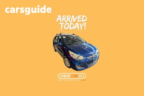 Blue 2015 Hyundai Accent Hatchback Active
