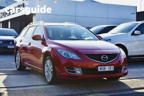 Red 2009 Mazda 6 Wagon Classic