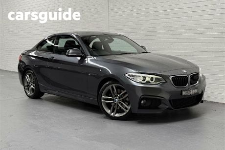 Grey 2017 BMW 220I Coupe M-Sport