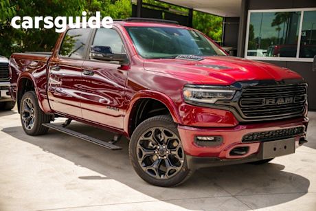 Red 2024 Ram 1500 Crew Cab Utility Limited Rambox (hybrid)