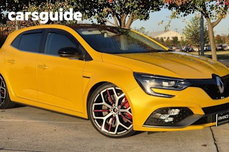 Yellow 2019 Renault Megane Hatchback R.s. CUP Trophy