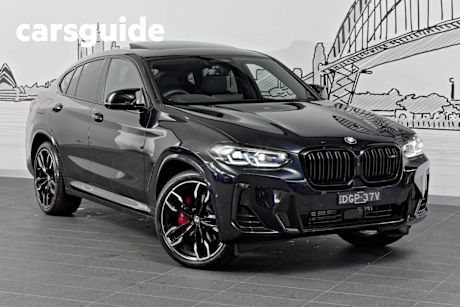 Black 2024 BMW X4 Coupe M40I