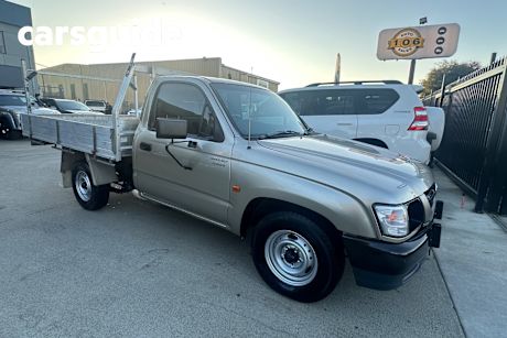 Gold 2003 Toyota Hilux Cab Chassis Workmate