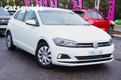 White 2018 Volkswagen Polo Hatchback 70 TSI Trendline