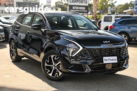 Black 2021 Kia Sportage Wagon SX (awd)
