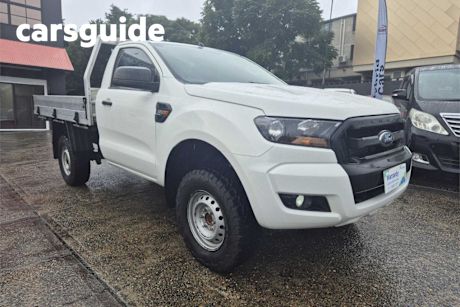White 2017 Ford Ranger Cab Chassis XL 2.2 HI-Rider (4X2)