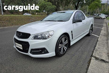 White 2015 Holden UTE Utility SV6 Storm