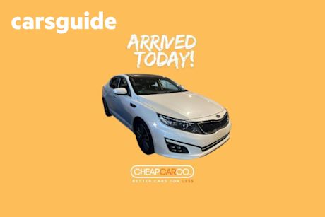 White 2014 Kia Optima Sedan Platinum