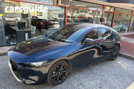 Blue 2022 Mazda 3 Hatchback G25 Evolve SP