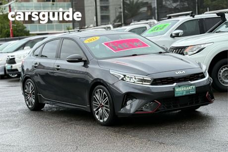 Grey 2022 Kia Cerato Hatchback GT