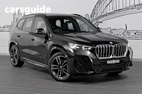 Black 2024 BMW X1 Wagon Xdrive20I M Sport
