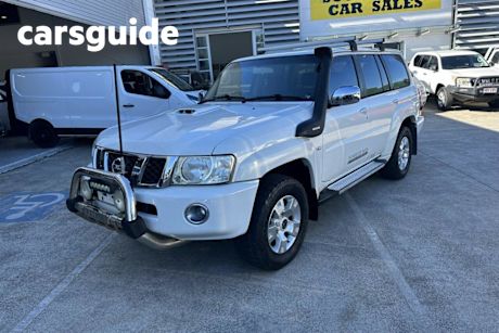 White 2013 Nissan Patrol Wagon ST (4X4)