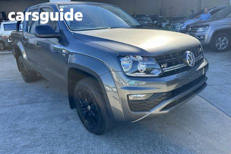 Grey 2019 Volkswagen Amarok Dual Cab Utility V6 TDI 550 Core