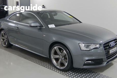 Grey 2013 Audi A5 Coupe 2.0 TFSI Quattro