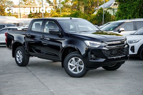 Black 2025 Isuzu D-MAX Crew Cab Utility LS-M (4X4)