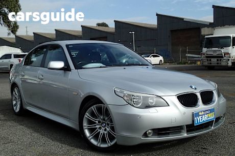 Silver 2006 BMW 525I Sedan Sport