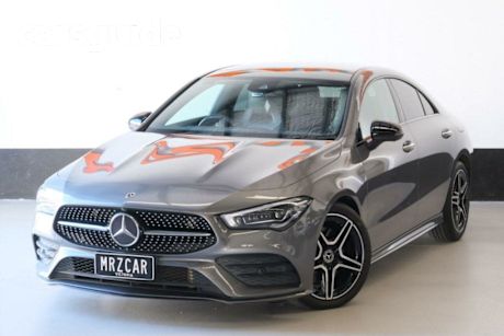 Grey 2019 Mercedes-Benz CLA-Class Coupe CLA 200