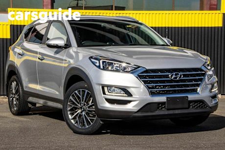 Silver 2019 Hyundai Tucson Wagon Elite (awd)