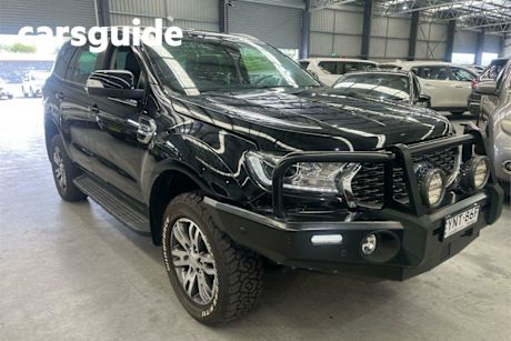 Black 2021 Ford Everest Wagon Trend (4WD)